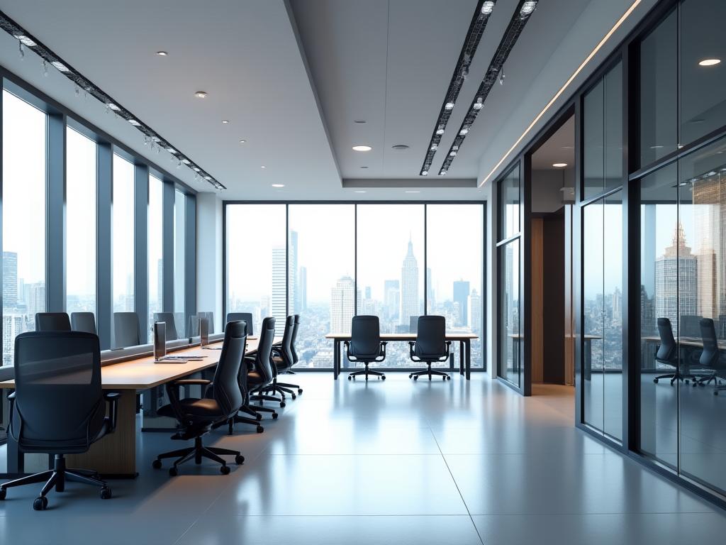 Contemporary commercial office interior